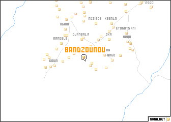 map of Bandzounou