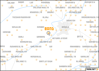 map of Band