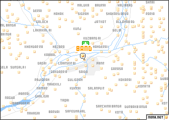 map of Band