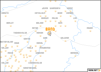 map of Band