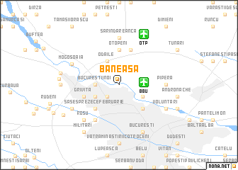 map of Băneasa