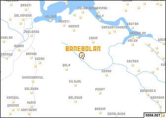 map of Ban-ē Bōlān