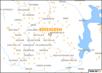 map of Baneh Doshī