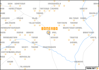 map of Banemba