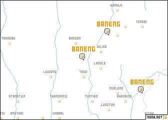 map of Baneng