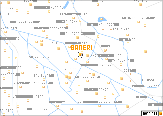 map of Baneri