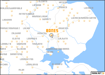 map of Banes