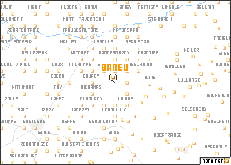 map of Baneu