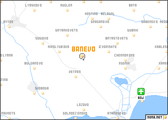 map of Banevo