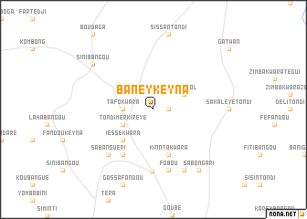 map of Baney Keyna