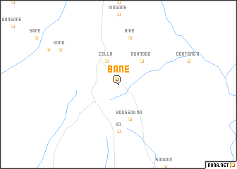 map of Bané