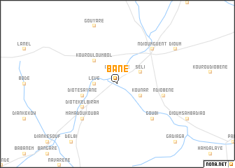 map of Bané