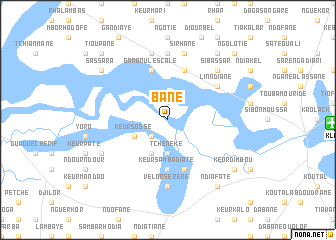 map of Bane