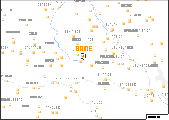 map of Bane