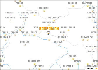 map of Bản Fa Dinh