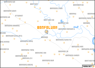 map of Ban Fa Luam