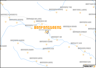 map of Ban Fang Daeng