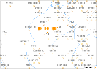 map of Bản Fan Hom