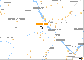 map of Ban Fan