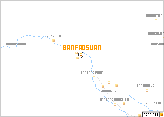 map of Ban Fao Suan