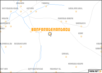 map of Banfara Démandaou