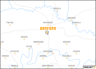 map of Banfara