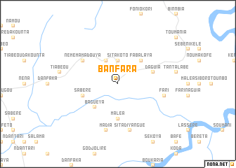 map of Banfara