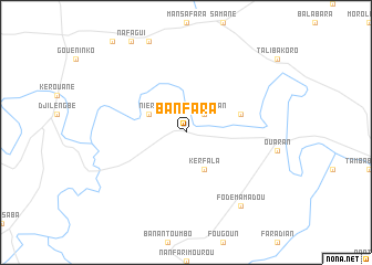 map of Banfara