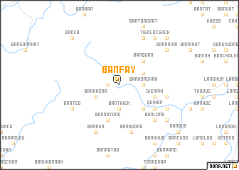 map of Bản Fay