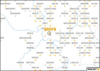 map of Bản Fa