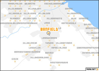 map of Banfield