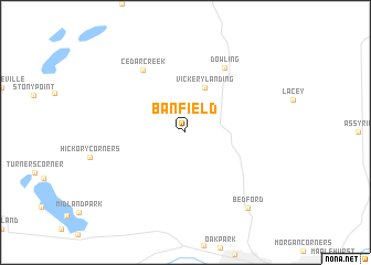 map of Banfield