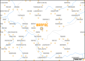 map of Bản Foc