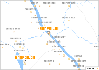 map of Ban Foi Lom