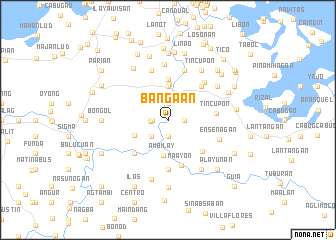 map of Banga-an