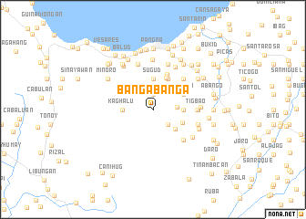 map of Bangabanga