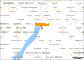 map of Bangadj