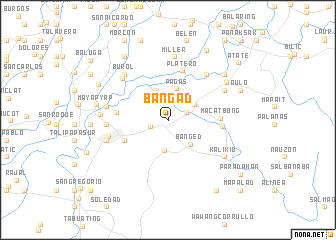 map of Bangad