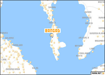 map of Bangad