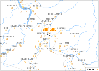 map of Bangag