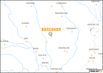 map of Bangahan