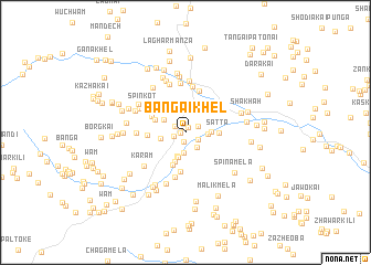 map of Bangai Khel