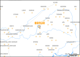 map of Bangai