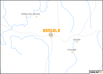 map of Bangala