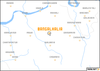 map of Bangalhalia