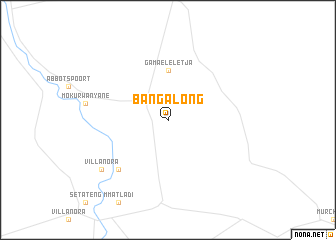 map of Bangalong