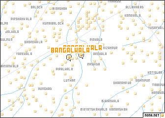 map of Bangalwāla