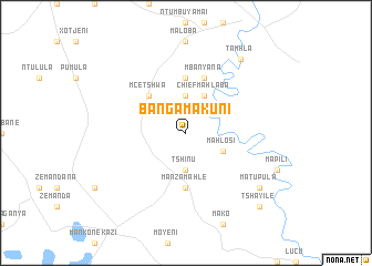 map of Bangamakuni