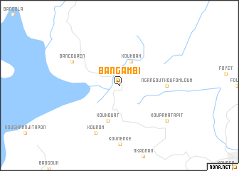 map of Bangambi