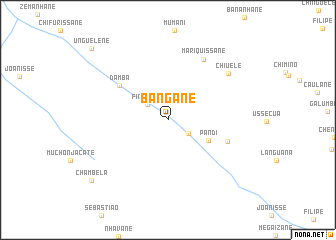 map of Bangane